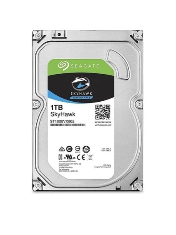 SEAGATE SkyHawk Surveillance 1TB 5900rpm 64MB Sata3 7/24 Güvenlik 3.5'' Harddisk (ST1000VX005)