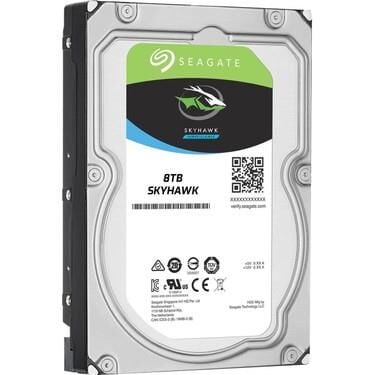 SEAGATE SkyHawk 8TB 5400rpm 256MB Sata3 7/24 Güvenlik 3.5'' Harddisk (ST8000VX009)