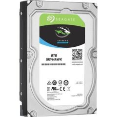 SEAGATE SkyHawk 8TB 5400rpm 256MB Sata3 7/24 Güvenlik 3.5'' Harddisk (ST8000VX009)