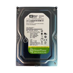 WESTERN DIGITAL Green 1TB 5400rpm 64MB Sata3 7/24 Güvenlik 3.5'' Harddisk (WD10EURX)