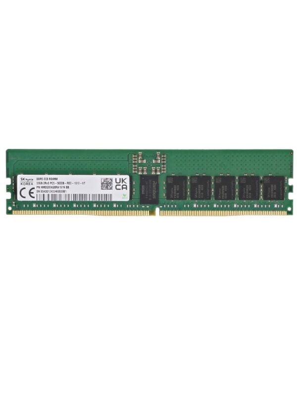 SK HYNİX 32GB DDR5 2Rx8 PC5-5600B EC8 RDIMM Sunucu Ram HMCG88AGBRA191N