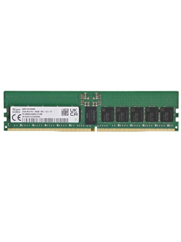 SK HYNİX 32GB DDR5 2Rx8 PC5-5600B EC8 RDIMM Sunucu Ram HMCG88AGBRA191N