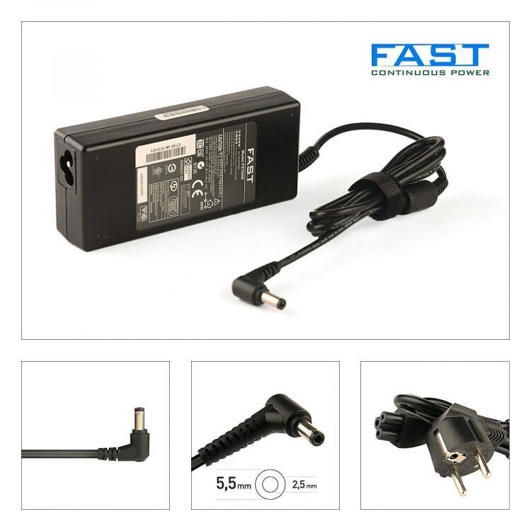 FAST CMADP091 AD12 90W 20 Volt 4.5 Amper 5.5*2.5 Uçlu Fujitsu Siemens Notebook Adaptör