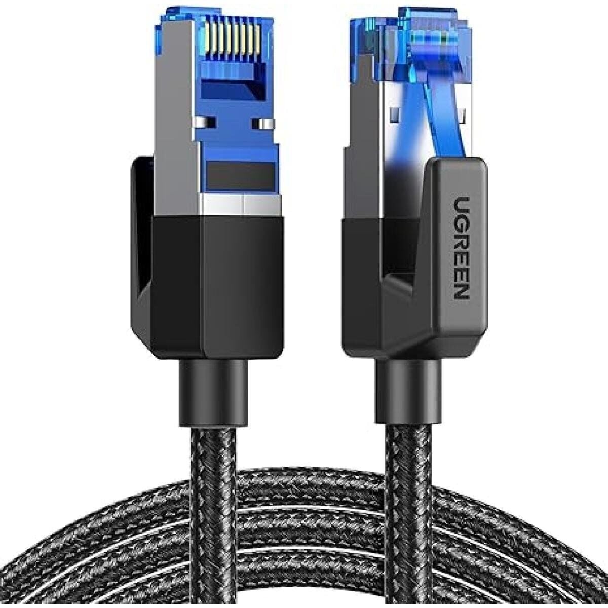 UGREEN 30800 NW153 CAT8 2000MHz Stabil Bant 40GB/s Yüksek Ağ Hızı Örgülü Ethernet Kablosu 20metre