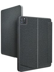 WİWU Apple iPad Air  (M2) (2024) 11'' Siyah Mag Touch Combo Led Işıklı Magnetik Standlı Klavyeli Kılıf - 2