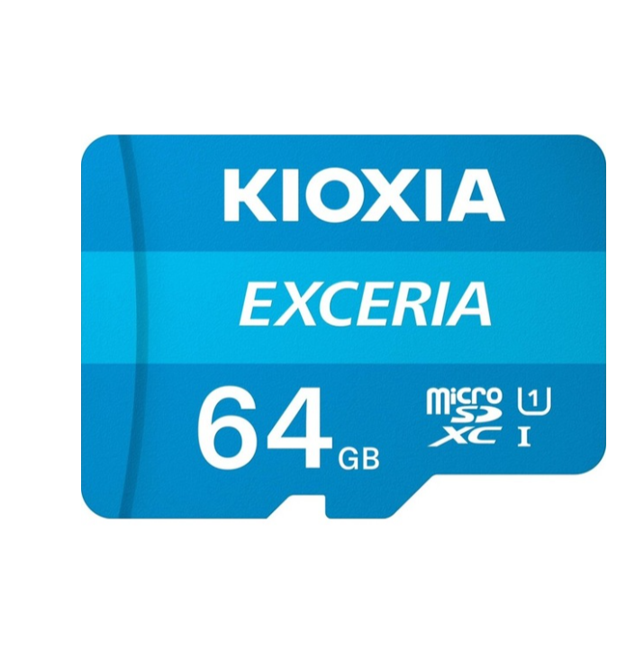 KİOXİA 64GB 100MB/s MicroSDXC™ UHS-I Card Hafıza Kartı LMEX1L064GG2