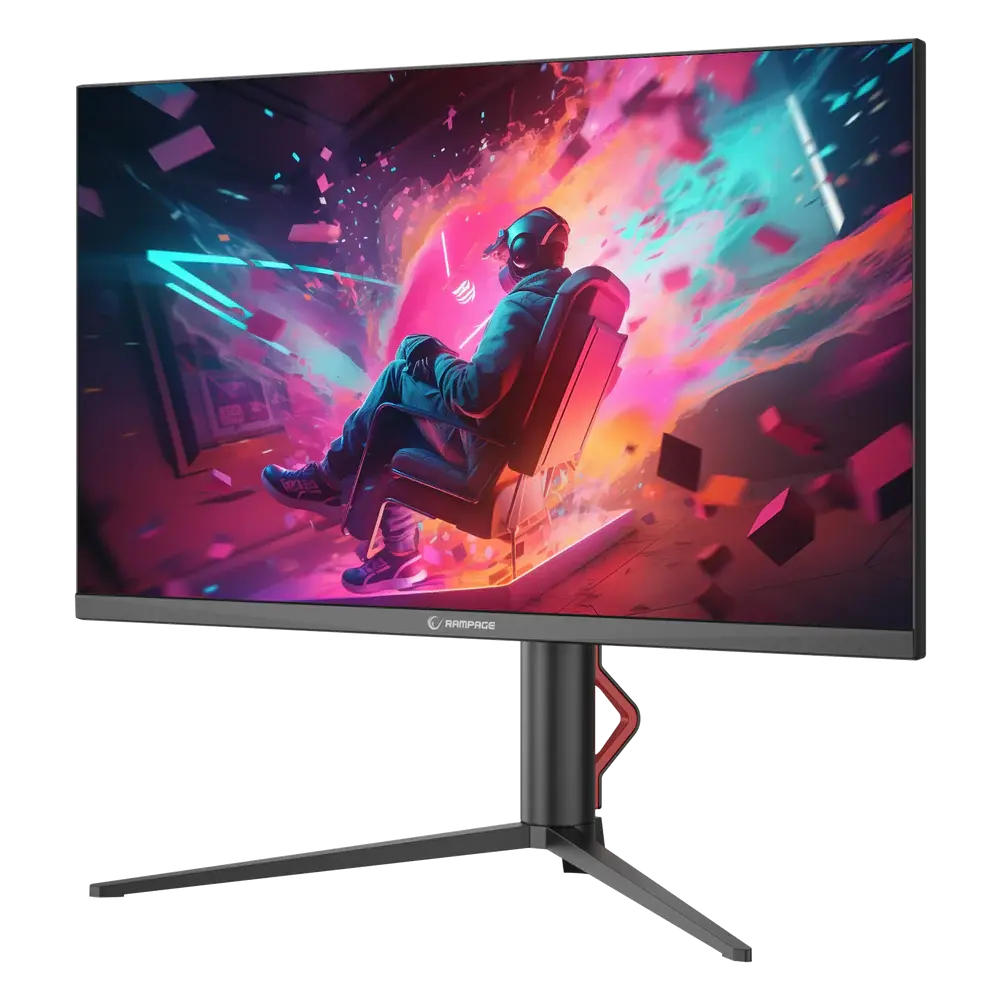 RAMPAGE Ripper RM27F240Q 27'' 240Hz 1ms Fast IPS QHD Freesync RGB Pivot PC Flat Oyuncu Monitörü