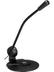 SNOPY SN-130 Kablolu 3.5mm Stereo Masaüstü Mikrofon 2.2metre Siyah