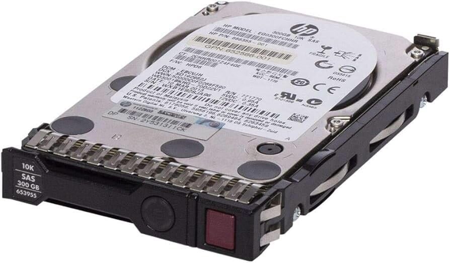 HPE 300GB 10K 6G SAS 2.5'' Server Sunucu Harddisk EG0300FCVBF ST300MM0006 693569-001 507129-004 9WE066-036