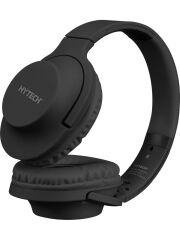 HYTECH HY-K19 Reminor 3.5mm Harici Kablolu PC + Telefon Mikrofonlu Kulaklık Siyah