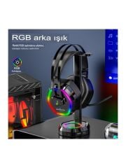 G608 RGB Gaming Mikrofonlu Kulaklık