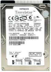 HİTACHİ Travelstar 40GB 5400rpm PATA (IDE) Harddisk HTS541040G9AT00 39T2521