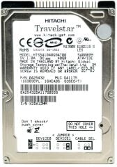HİTACHİ Travelstar 40GB 5400rpm PATA (IDE) Harddisk HTS541040G9AT00 39T2521