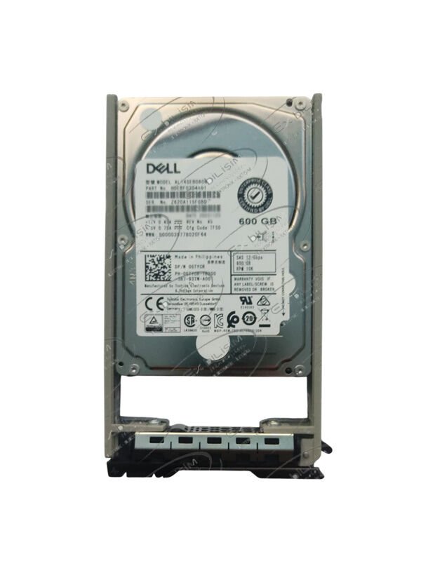 DELL EnterPrise 600GB 10K 12G SAS 2.5'' Server  Sunucu Harddisk AL14SEB060N 0GTYCR