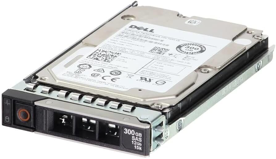 DELL EnterPrise 300GB 15K 12G SAS 2.5'' Server Sunucu Harddisk HUC156030CSS200 0B31619 7FJW4
