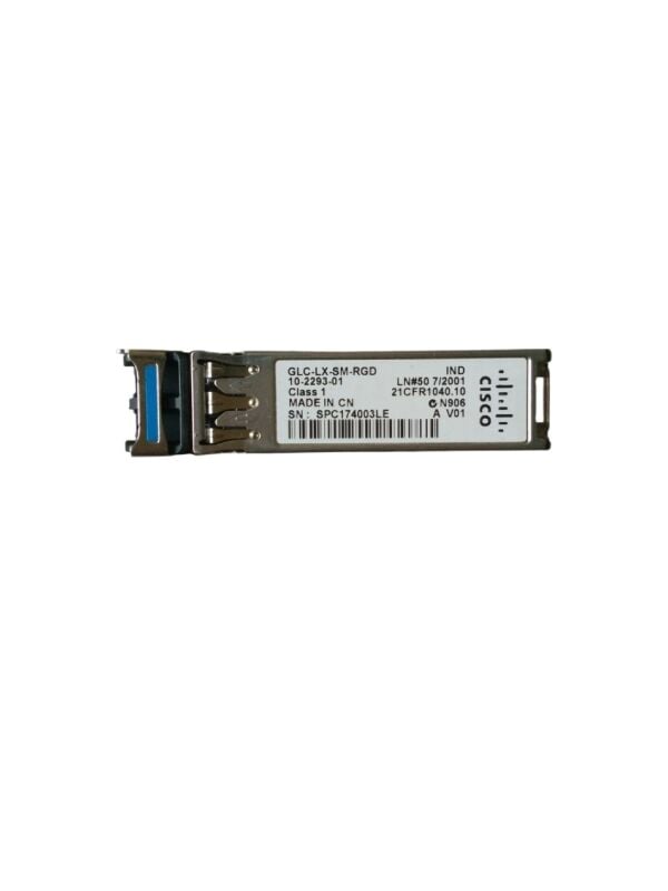 CİSCO SFP Modül GLC-LX-SM-RGD 1300nm 1000Base-LX/LH SFP Transceiver Module SMF/MM