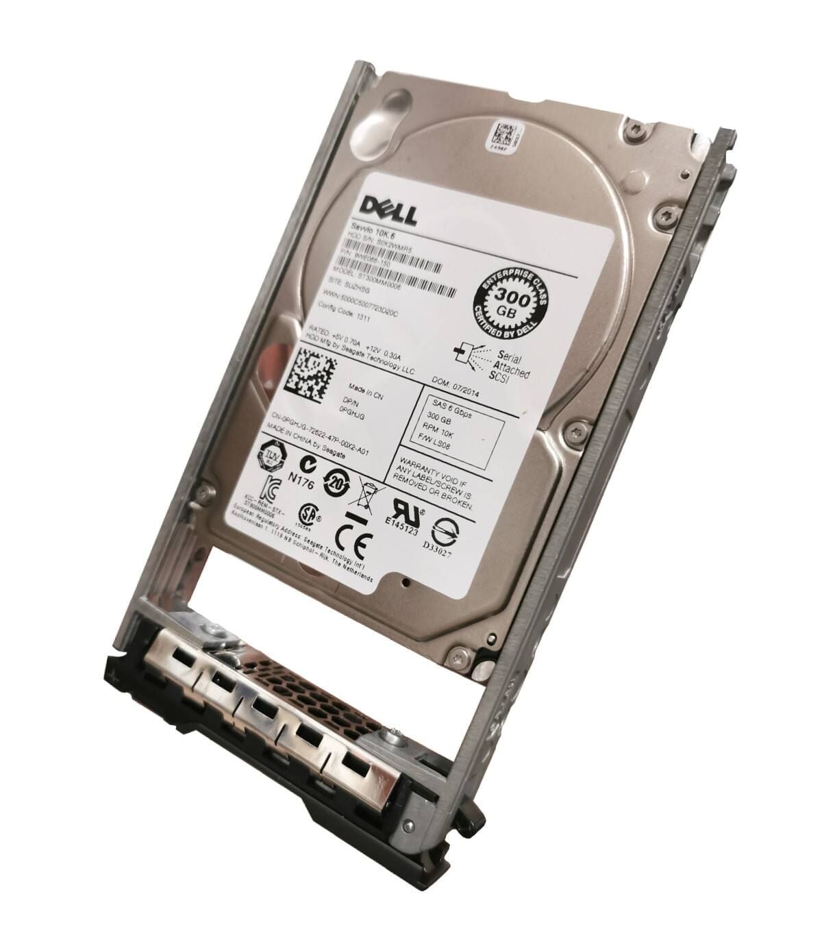 DELL EnterPrise 300GB 10K 6G SAS 2.5'' Server Sunucu Harddisk ST300MM0006 9WE066-150 0PGHJG