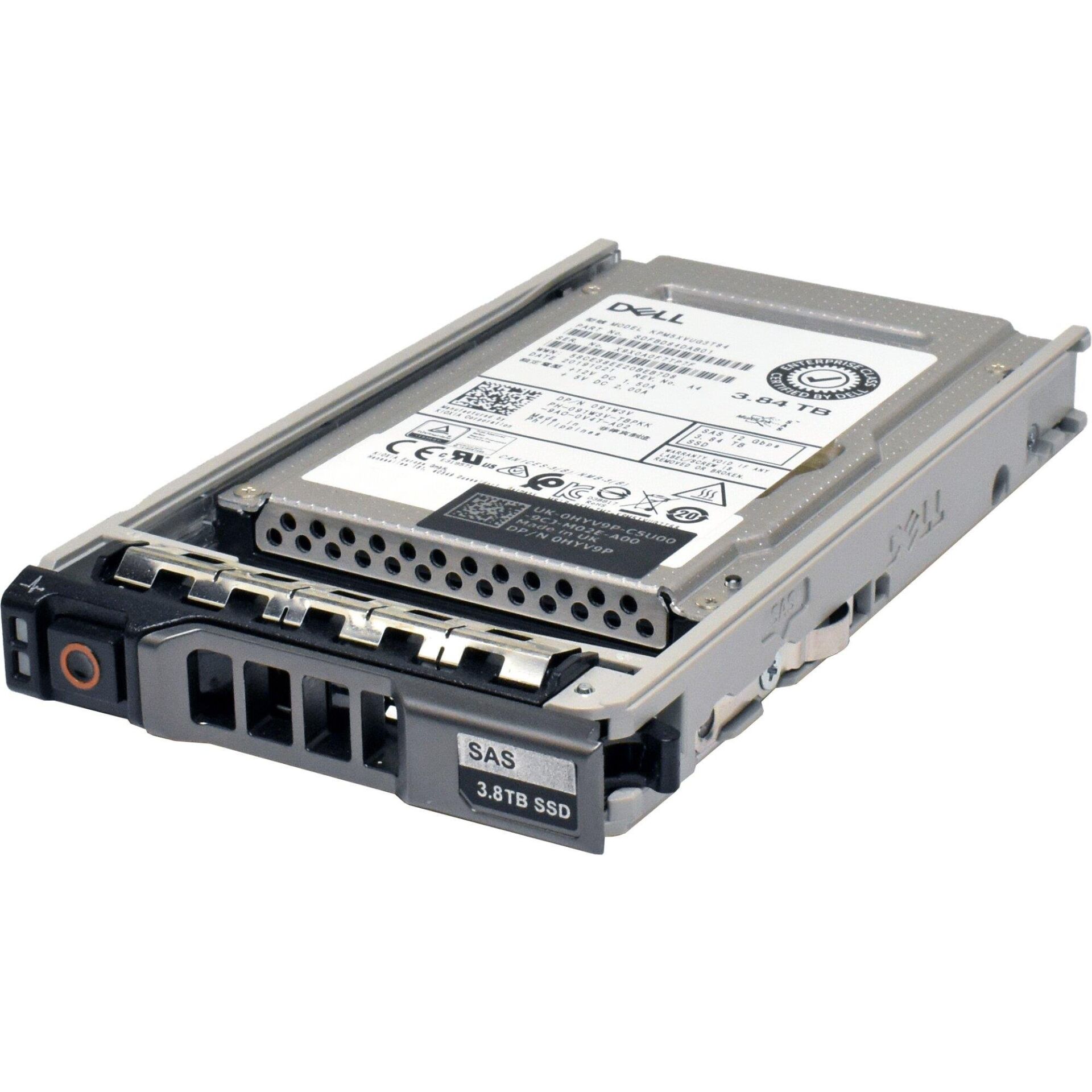 DELL Enterprise 3.84TB 12G SAS 2.5'' Server Sunucu Harddisk KPM5XVUG3T84 091W3V