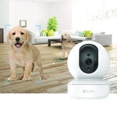 EZVIZ CS-TY1 3mp 2K 1080P HD Hareket Algılama 360° İkili Konuşma Gece Görüş Wi-Fi Ev İçi Akıllı Güvenlik Kamerası R105-1L3WF (4mm) - 2