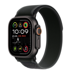 APPLE Watch Ultra 2 GPS + Cellular 49mm Siyah Titanyum Case with Siyah TL S/M Akıllı Saat MX4U3TU/A (Apple TÜRKİYE Garantili)