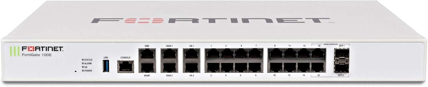 FORTINET FortiGate FG-100F Lisanssız Güvenlik Duvarı Cihazı