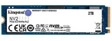 KİNGSTON NV2 2TB 3500/2800MB/s PCIe 4.0 NVMe M.2 (SNVS/2000G)
