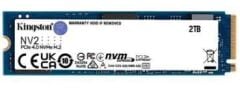 KİNGSTON NV2 2TB 3500/2800MB/s PCIe 4.0 NVMe M.2 (SNVS/2000G)