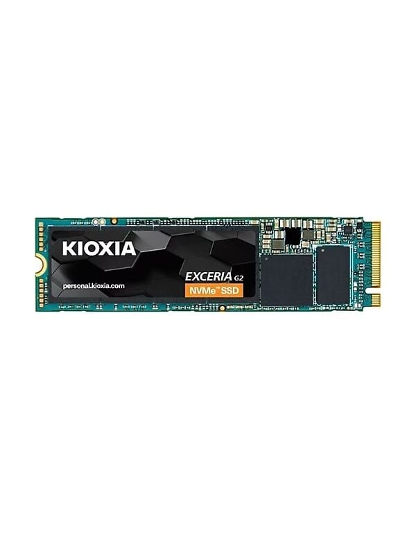 KİOXİA Exceria G2 500GB 2100/1700MB/s PCIe Gen 3 x4 M.2 2280 NVMe SSD (LRC20Z500G8)