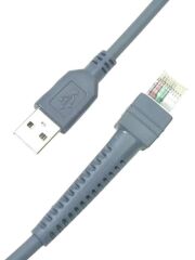 Zebra DS Serisi DS2278 (Cradle üzerinden) Uyumlu CBA-U01-S07ZAR USB Barkod Okuyucu Kablosu 2.1m