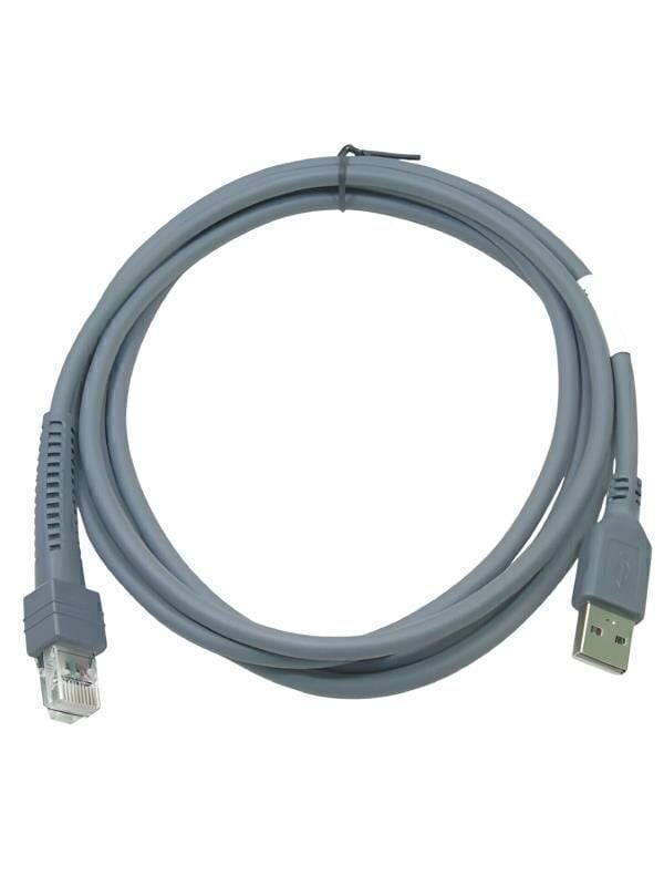 Zebra DS Serisi DS8108 Uyumlu CBA-U01-S07ZAR USB Barkod Okuyucu Kablosu 2.1m