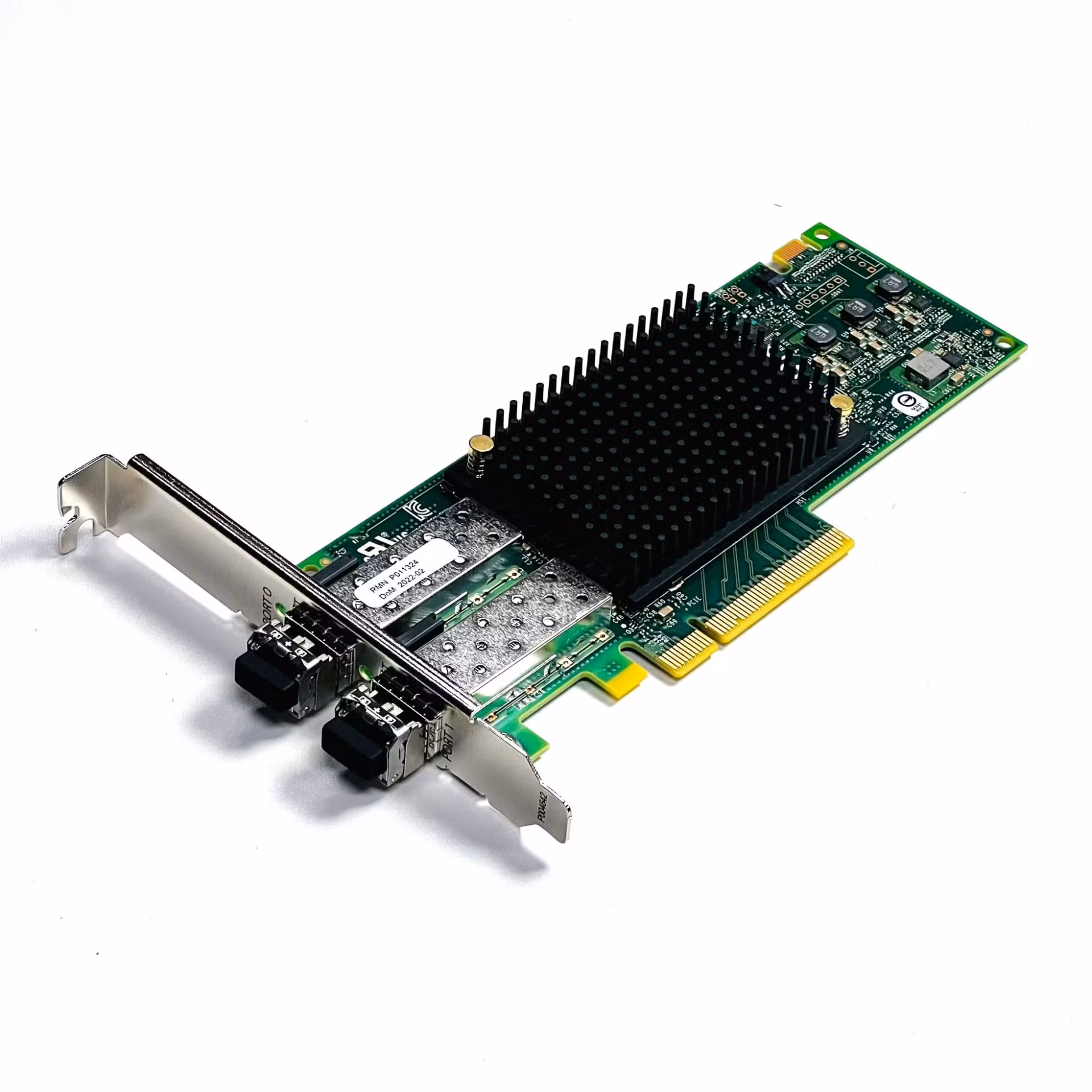 Emulex LPE31002 Gen 6 Dual Port 16Gb Fiber Kanal FC HBA Sunucu Depolama Kartı