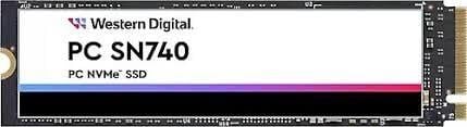 WESTERN DİGİTAL SN740 256GB Gen4 x 4 NVMe SSD SDDQMQD-256G-1001 Kutusuz Tray