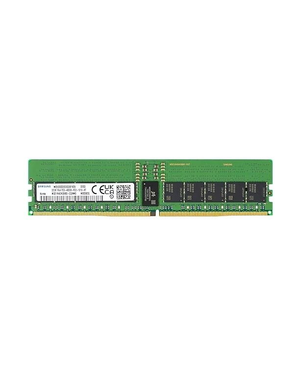 SAMSUNG 32GB DDR5 4800MHz 2Rx8 PC5-4800B EC8 RDIMM Server Sunucu Ram M321R4GA3BB6-CQKDS