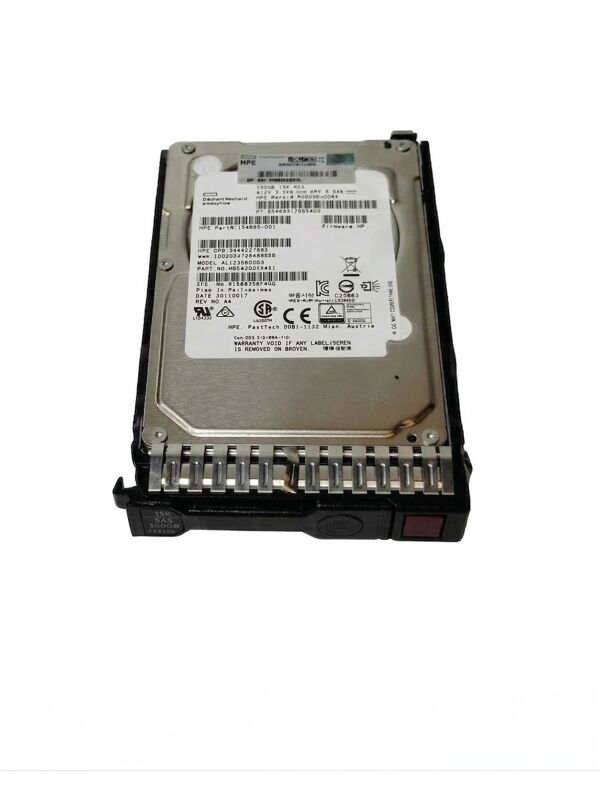 HPE 300GB 15K 12G SAS 2.5'' Server Sunucu Harddisk EH0300JDXBA AL13SXB30EN 744995-001 759221-002
