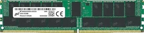 MICRON 64GB 4DRX4 PC4-3200 DDR4 ECC DIMM DDR4-25600 Sunucu Ram MTA72ASS8G72LZ-3GI2TI