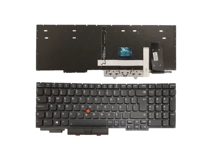 LENOVO ThinkPad E15 Siyah Notebook Klavye TP00117A | Yedek Laptop Klavyesi