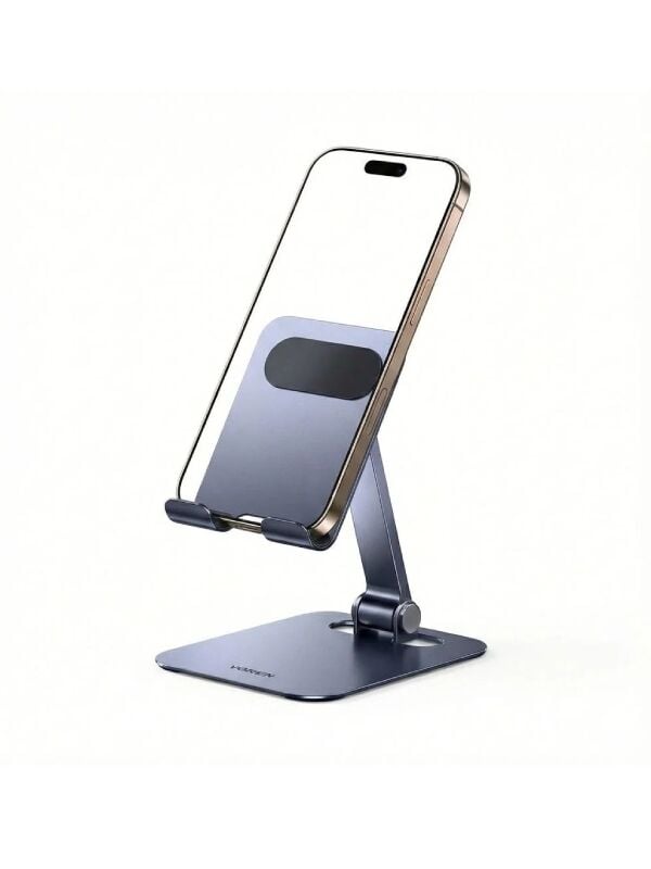 UGREEN 45857 LP891 Çift Eksenli Çok Açılı Katlanabilir Metal Gövde Masaüstü Telefon ve Tablet Standı