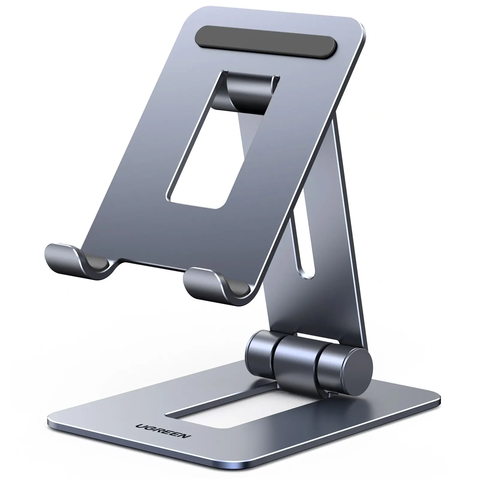 UGREEN 15608 LP678 4.7''-7.2'' Çift Eksenli Çok Açılı Katlanabilir Alüminyum Masaüstü Telefon Standı