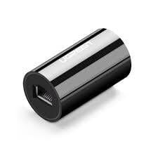 UGREEN 30837 RJ45 Ethernet Kablo Birleştirme Aparatı Yuvarlak 10GB/s'e Kadar Veri Aktarım Hızı Siyah