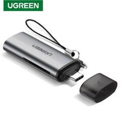UGREEN 50704 CM184 2 in 1 USB-C SD / TG OTG Kart Okuyucu 5GB/s Veri Aktarımı