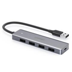 UGREEN 50985 USB 3.0 4 Port USB Hub Çoklayıcı Dönüştürücü 5Gbps Veri Transfer Hızı