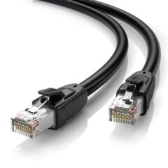 UGREEN 70172 NW121 CAT8 2000MHz Bant 25GB/s Daha Yüksek Ağ Hızı Ethernet Kablosu Siyah 5metre