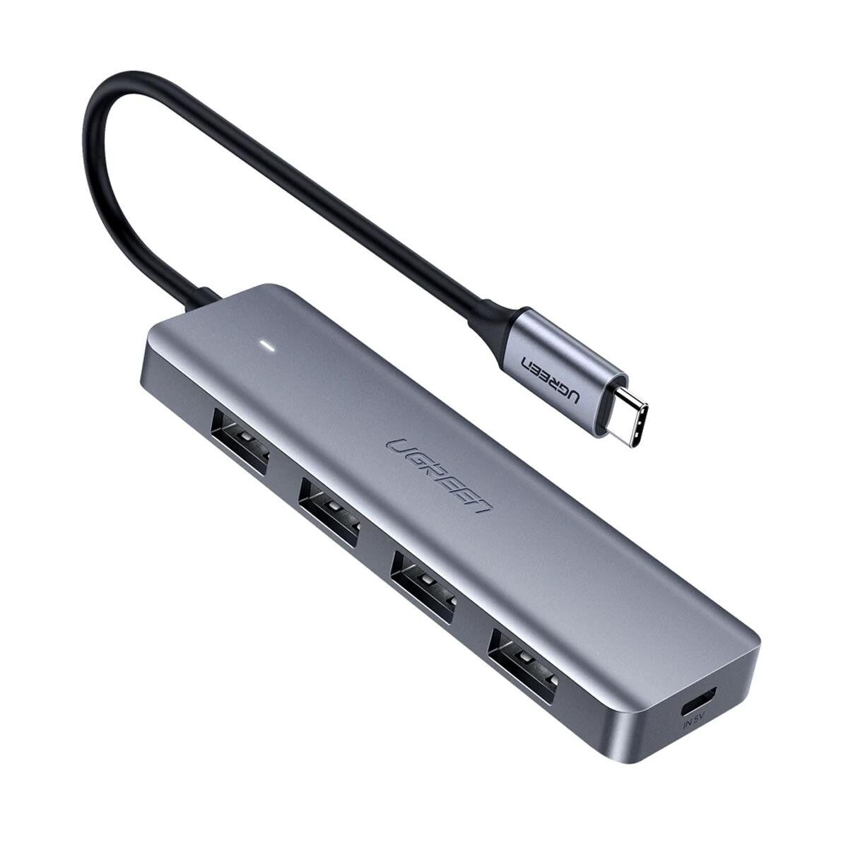 UGREEN 70336 CM219 USB-C to 4x USB 3.0 5GB/s Yüksek Hız USB Hub Çoklayıcı