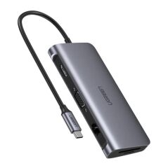 UGREEN 70490 9 in 1 USB-C to HDMI VGA Ethernet Hub Çoklayıcı Adaptör