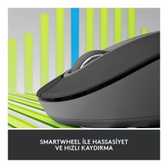 LOGİTECH Signature M650 Sessiz Optik Kablosuz Mouse Siyah (910-006274) - 2