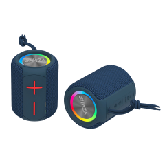 SHAZA Taşınabilir IPX6 Suya Dayanıklı 8Wx2 Ses Çıkışı Colorful Bluetooth Hoparlör Rengarenk