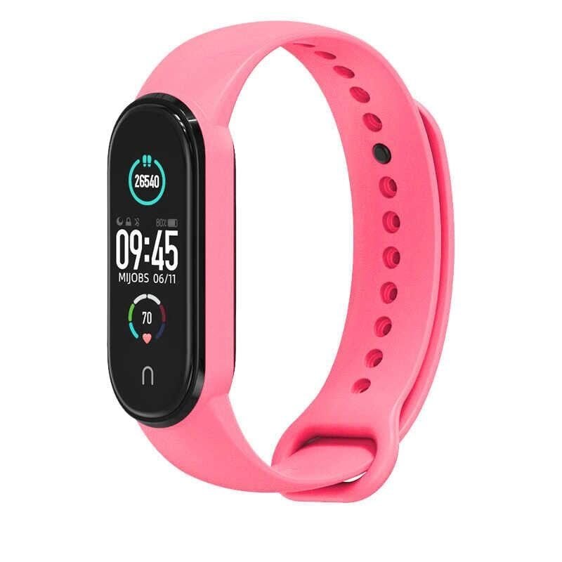 ZORE XİAOMİ Mi Band 5 Band 6 No:19 Klasik Silikon Kordon