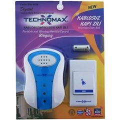 13196 TECHNOMAX TM-1100/1102/1103 Kablosuz Zil Çok Frekanslı