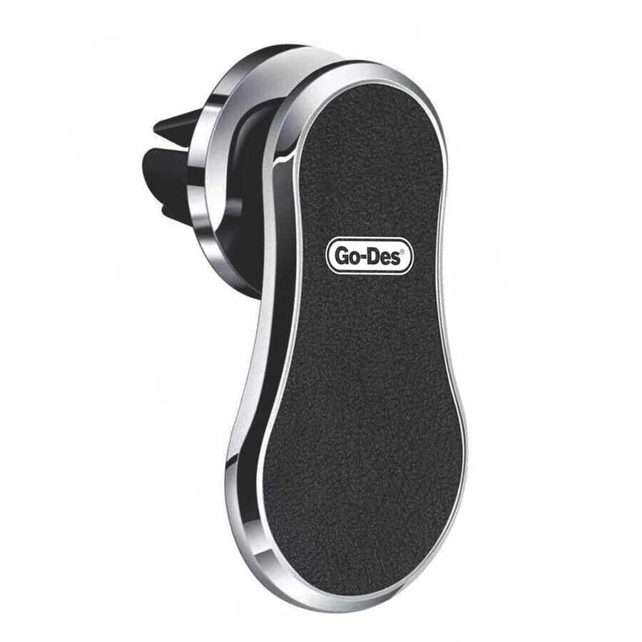 GO DES GD-HD713 Magnetik Gri Siyah Araç Telefon Tutucu