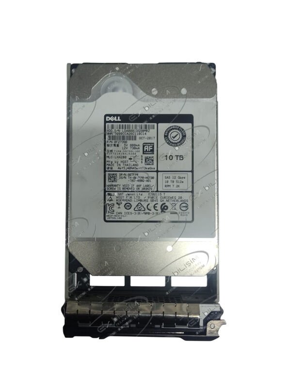 (2.EL) WESTERN DIGITAL 10TB 7.2K 12G LFF SAS 3.5'' Sunucu Harddisk HUH721010AL5200